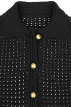 Knitted Fringe Skirt Set Lavish Daily