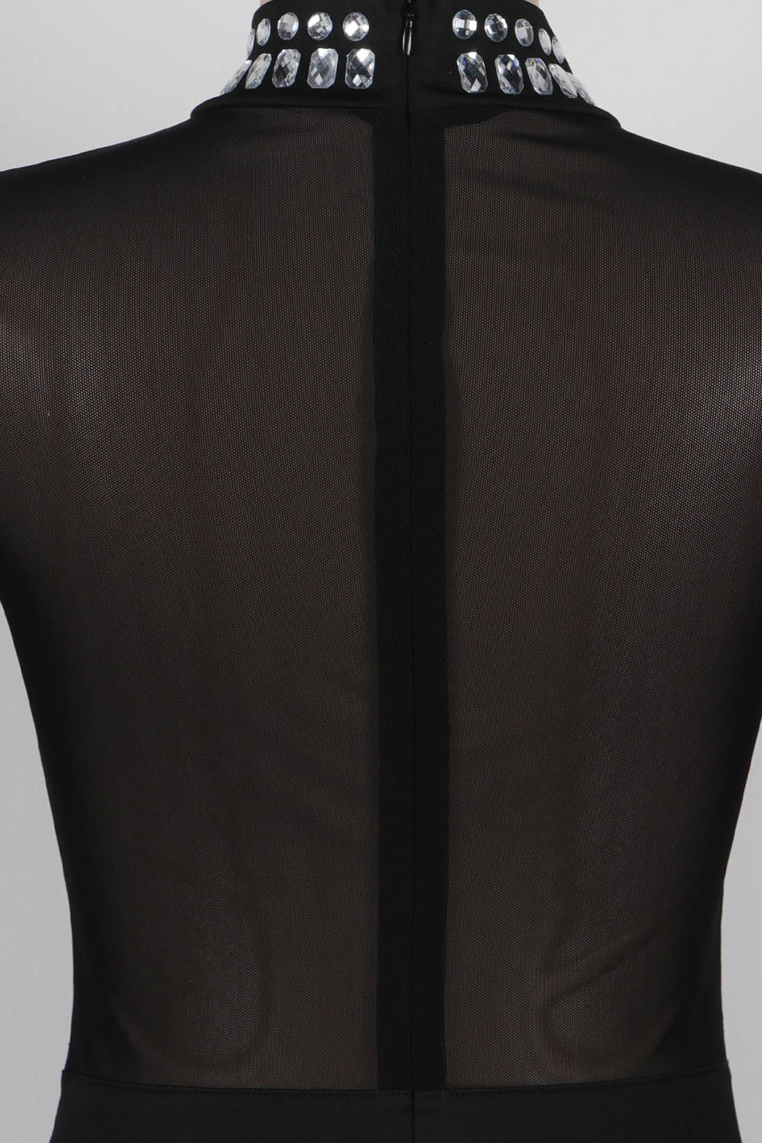 V-Neck Long Sleeve Split Hem Dress Lavish Daily