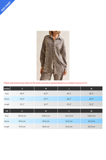 Leopard Print Short Sleeve Mini Shirt Dress Lavish Daily