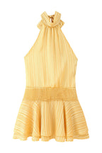 Tie Back Mini Dress Lavish Daily