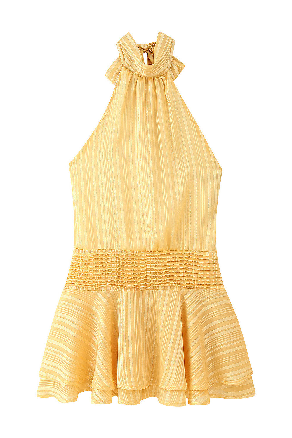 Tie Back Mini Dress Lavish Daily