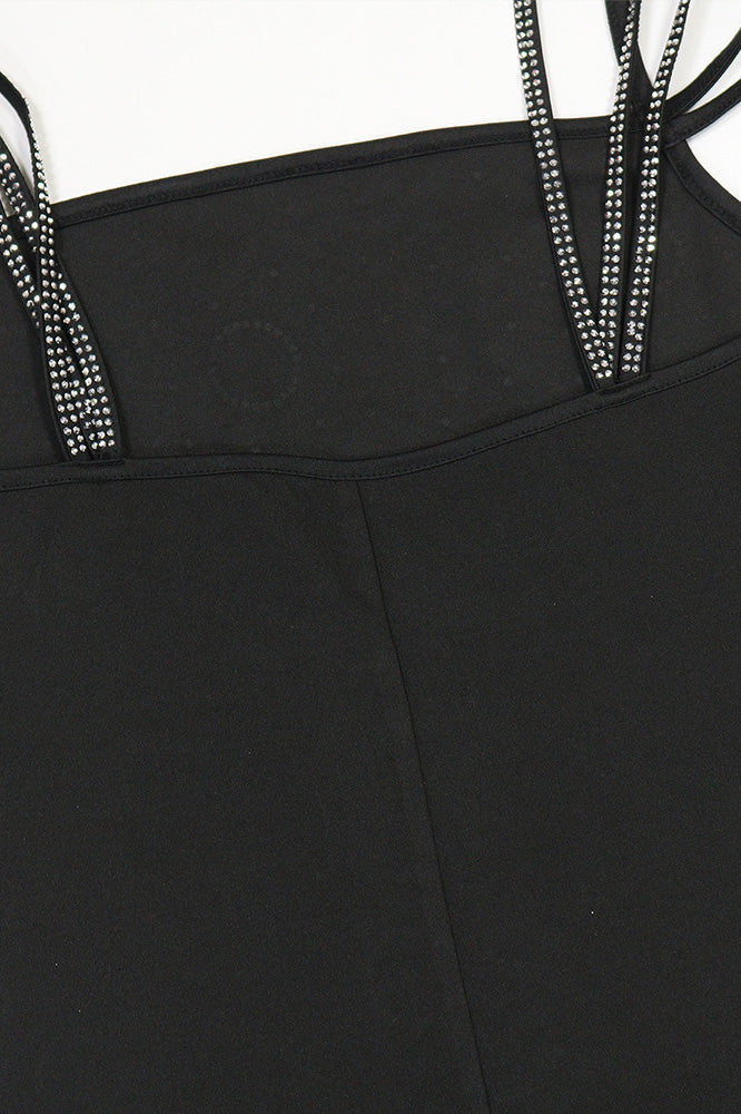 Sexy Rhinestone Cami Party Maxi Dress Lavish Daily