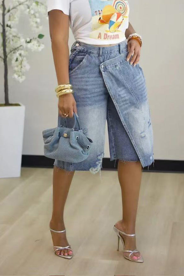 Crossover Asymmetric Skort Lavish Daily