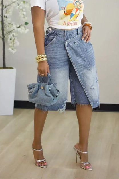Crossover Asymmetric Skort Lavish Daily
