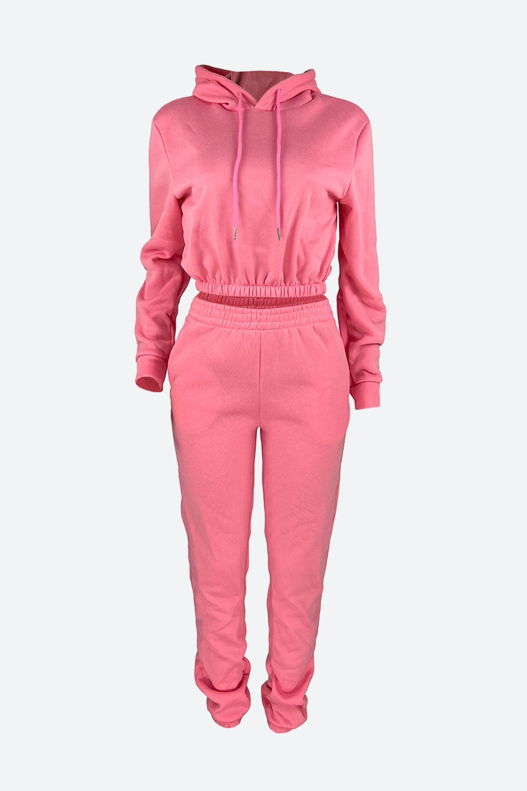 Hooded Pocket Tracksuit Set Lavish Daily