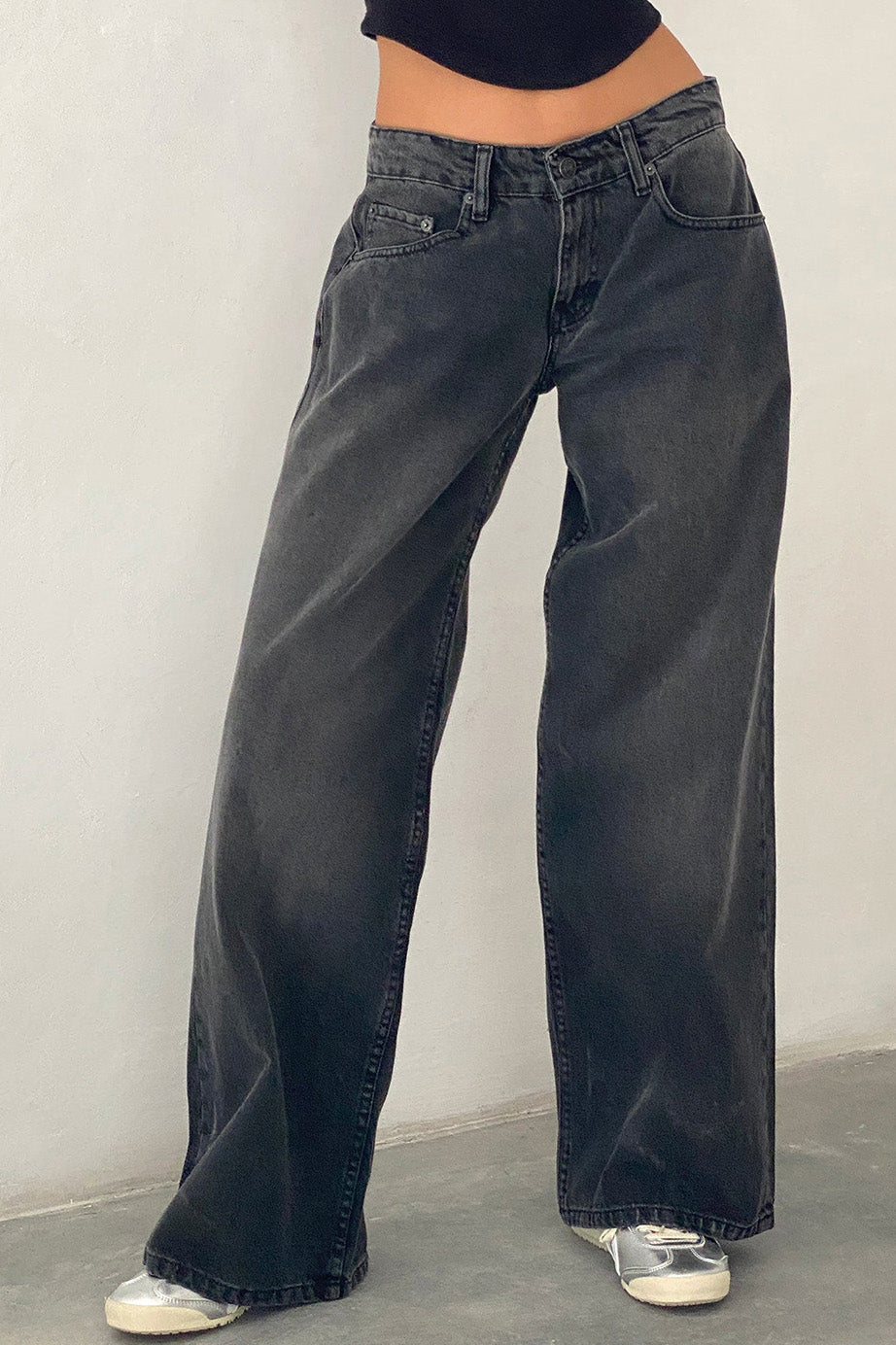 Vintage Low Rise Straight Leg Jeans Lavish Daily
