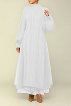 Knit Tulle Two Piece Skirt Set Lavish Daily