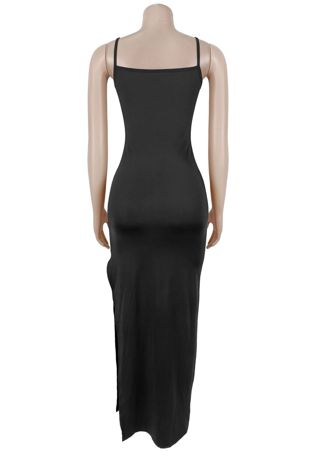 Beaded High-Neck Ruched Mesh Maxi Dress Lavish Daily