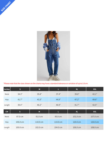 Denim Overalls Lavish Daily