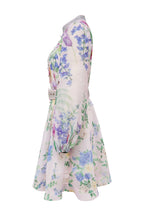 Multi-Color Belted Dress Lavish Daily