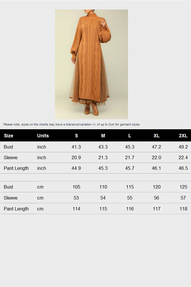 Knit Tulle Two Piece Skirt Set Lavish Daily