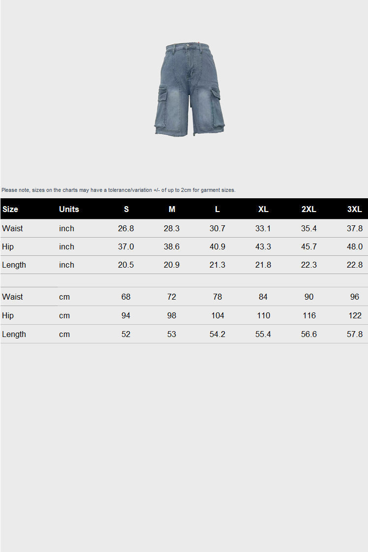 Pocket Denim Shorts Lavish Daily