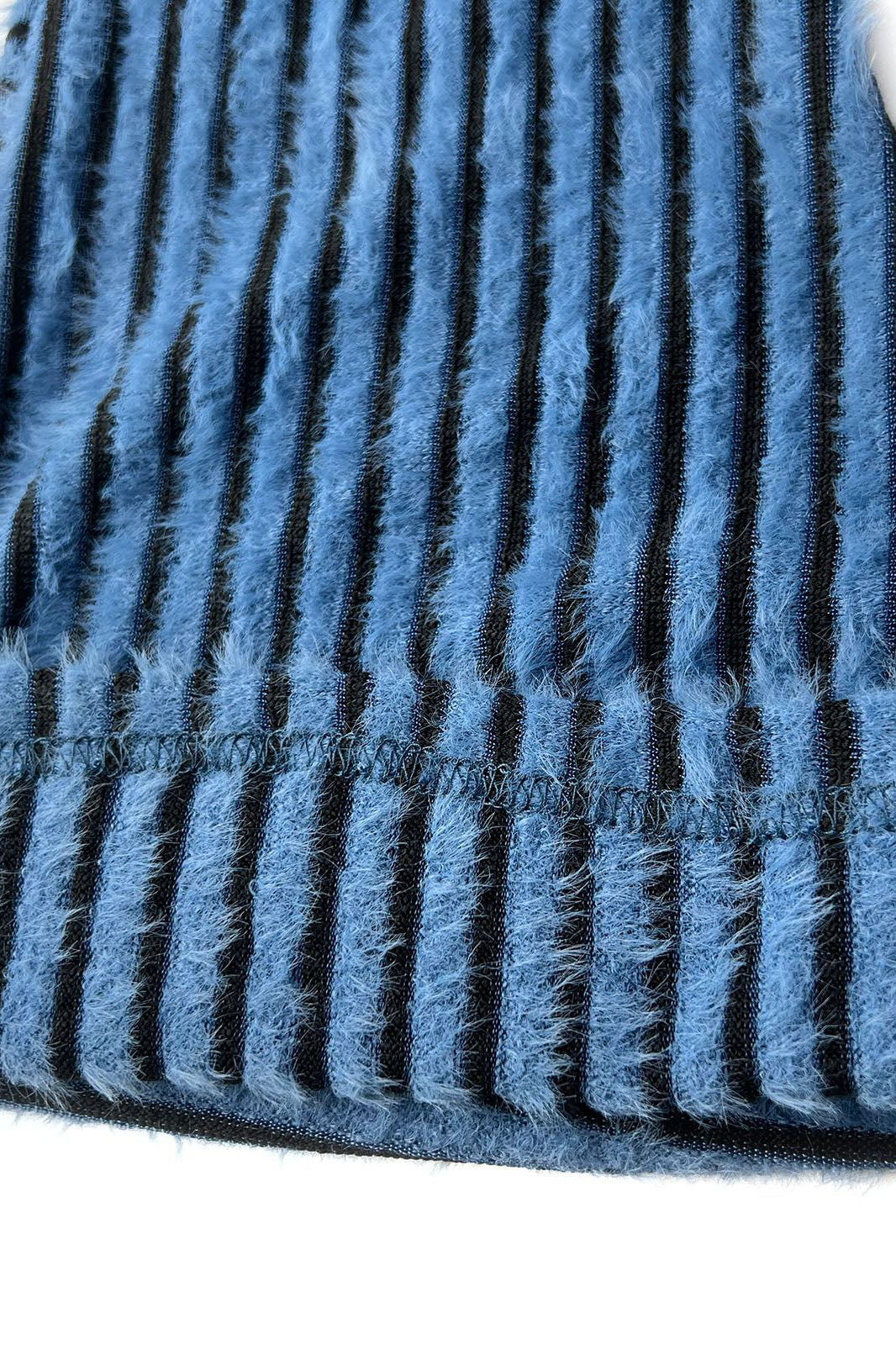 Striped Fuzzy Leggings Lavish Daily