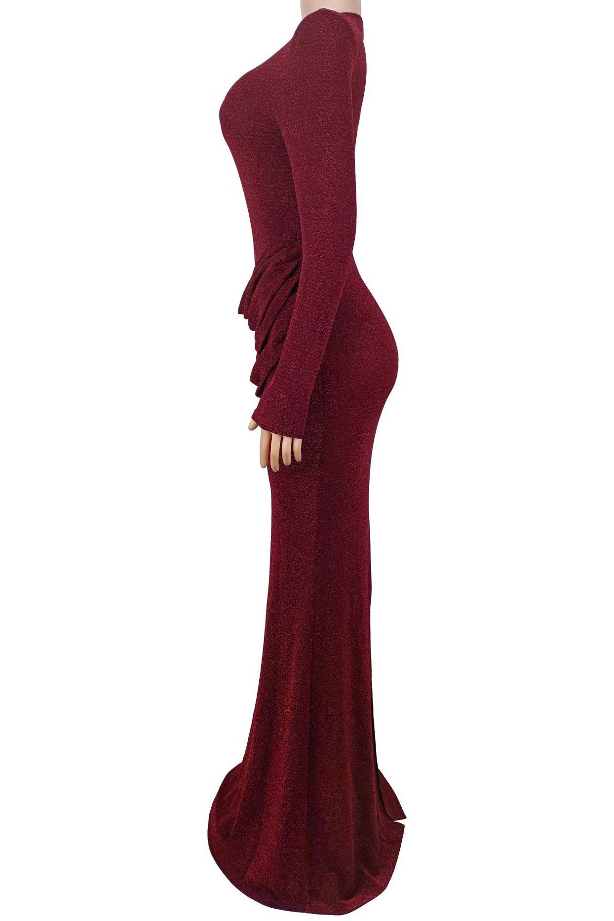Elegant Bodycon Maxi Dress Lavish Daily