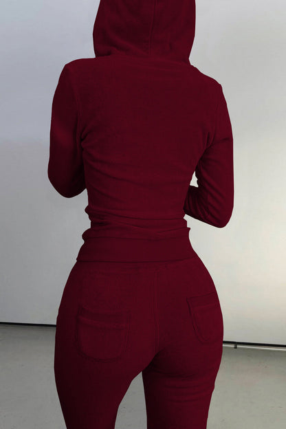 Cozy Hoodie Long Pant Set Lavish Daily