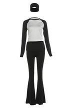 Two Tone Top and Pants Set LavishDaily