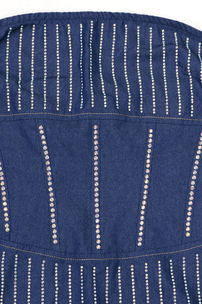 Strapless Mini Dress Lavish Daily