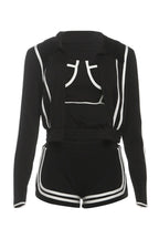 Sporty Contrast Trim 3-Piece Set Lavish Daily