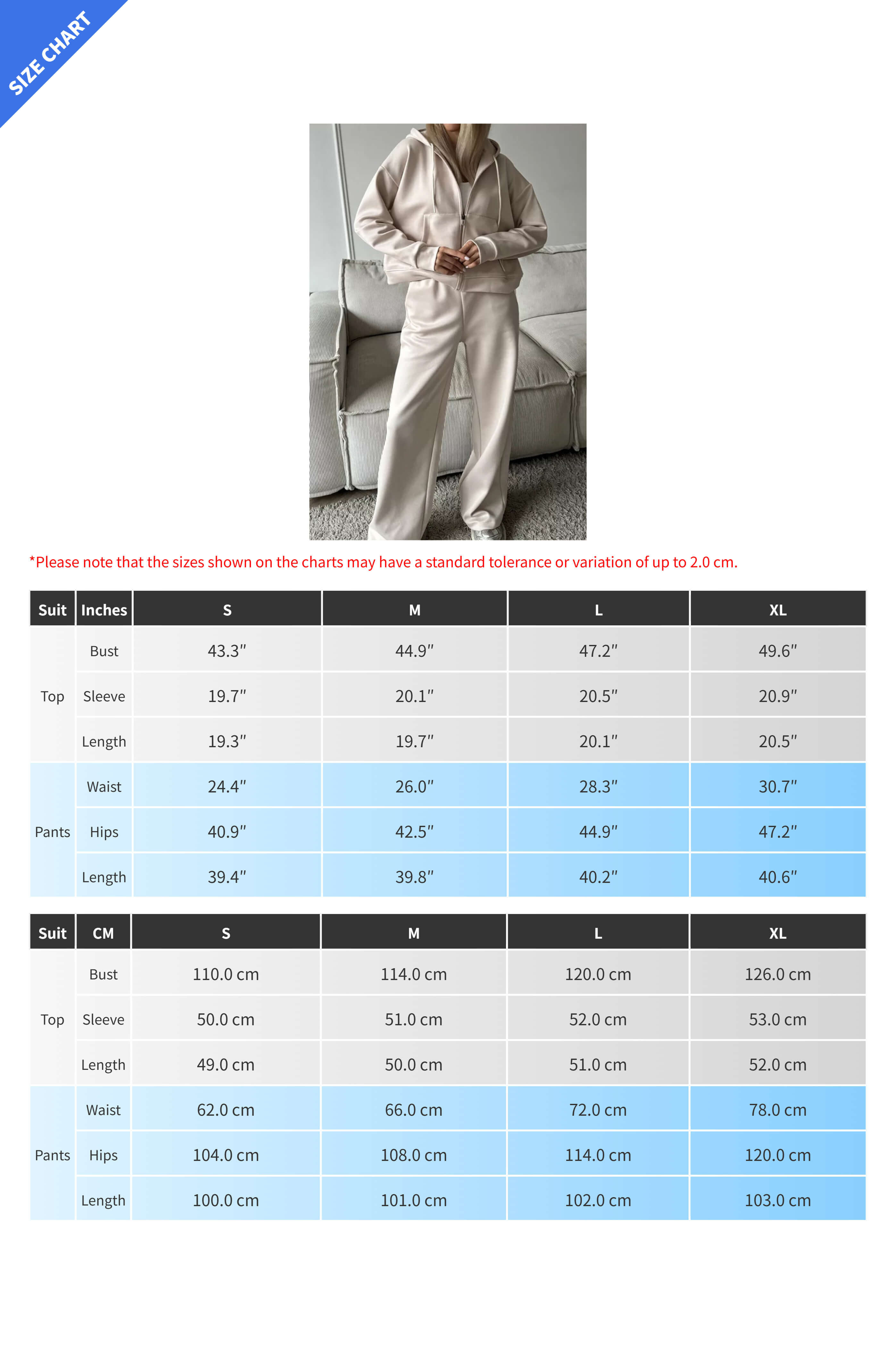 Hooded Zip Sweatshirt & Drawstring Pants Set Lavish Daily