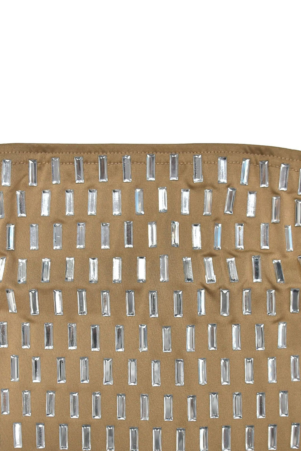 Embellished Bandeau Maxi Dress Lavish Daily