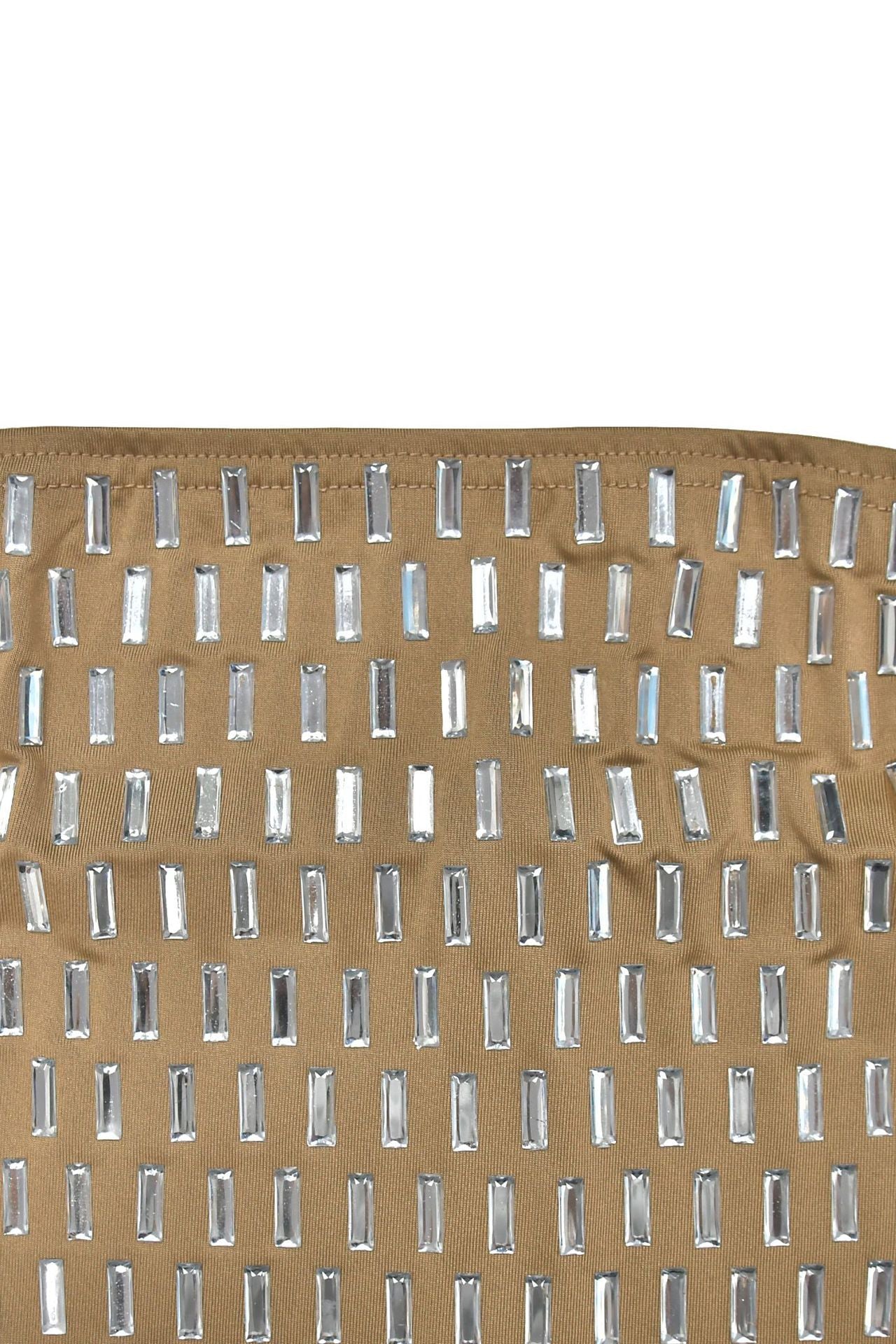 Embellished Bandeau Maxi Dress Lavish Daily