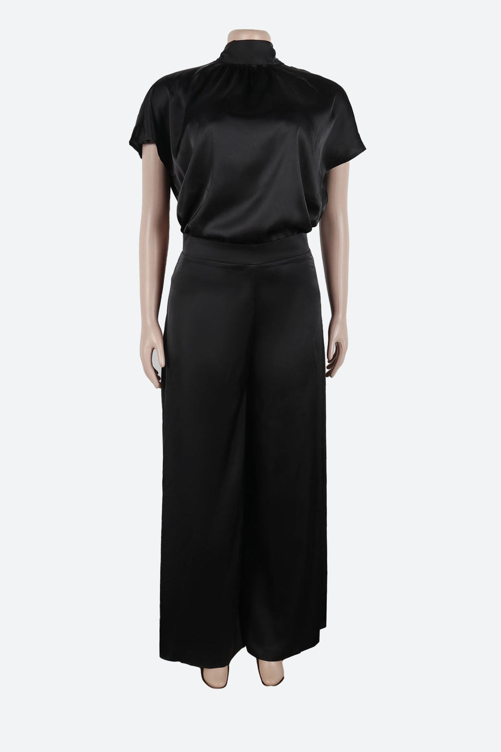 Bat Sleeves Shirt Wide-leg Pants Sets Lavish Daily