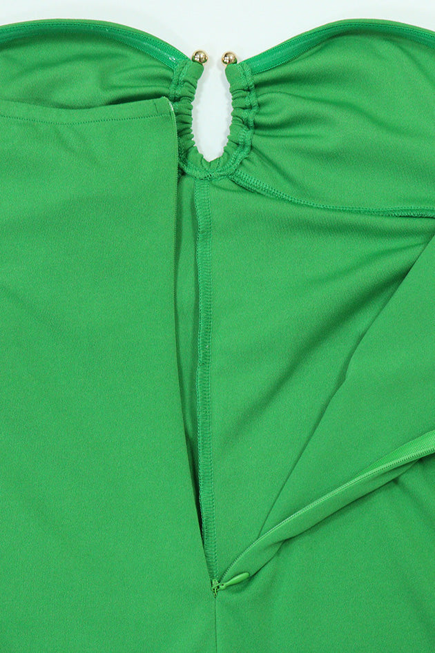 Sleeveless Tube Top Solid Color Jumpsuit Lavish Daily