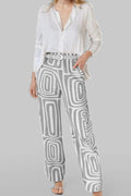 Loose Shirt & Pants Set Women's Workwear Lavish Daily