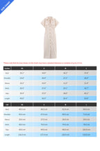 Denim Button Short Sleeve Dress Lavish Daily