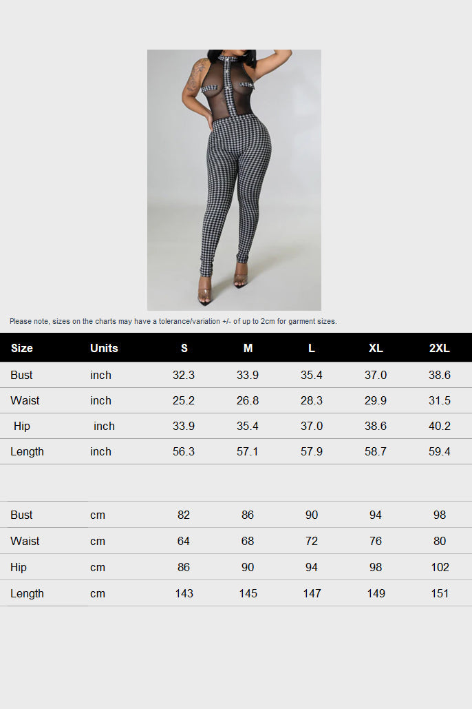 Sheer Jumpsuit Lavish Daily