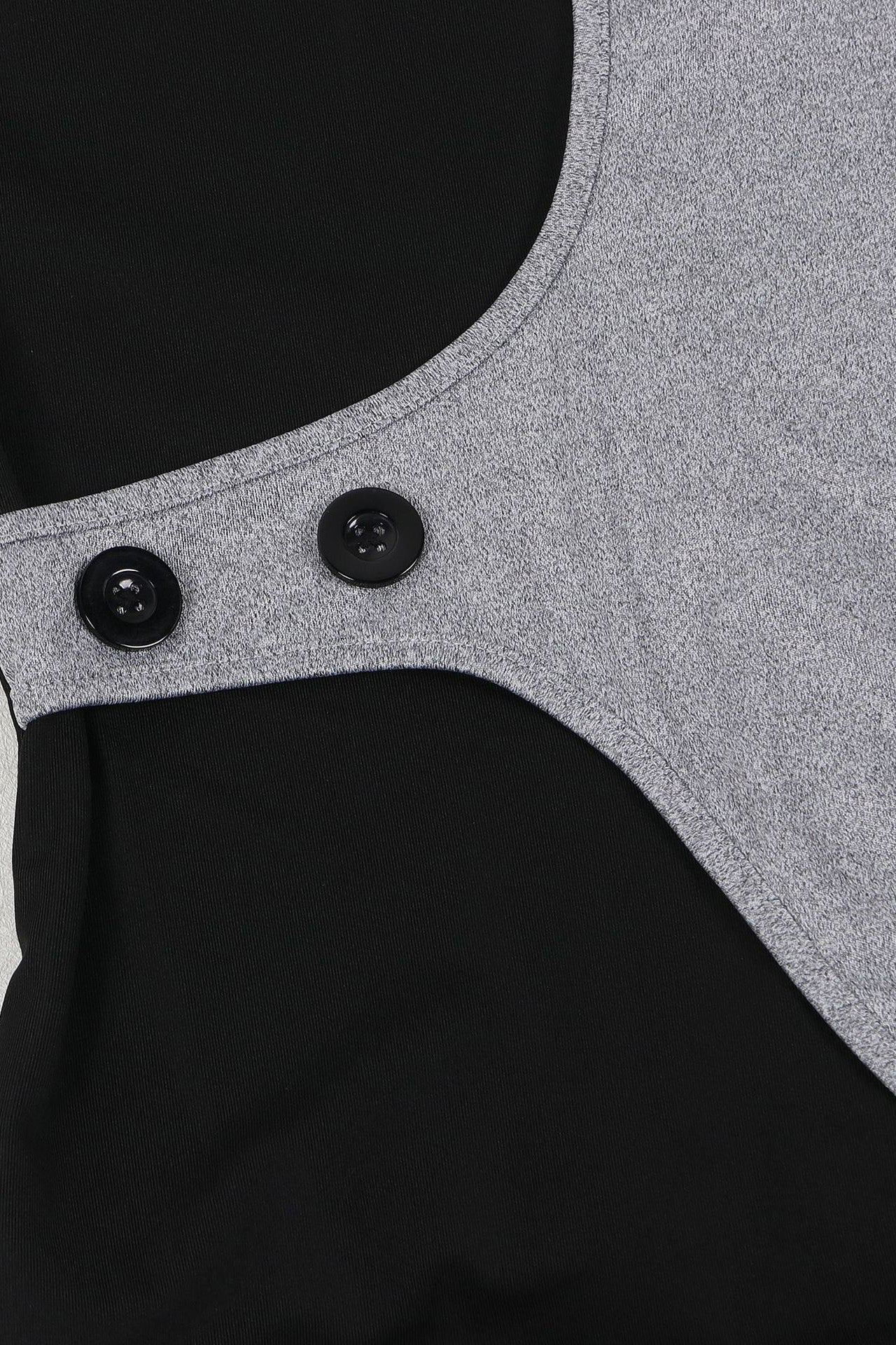 Color-Block Bodycon Dress - High Slit & Stretch Lavish Daily