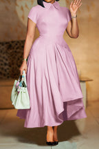 High Waist Flowy Maxi Dress Lavish Daily