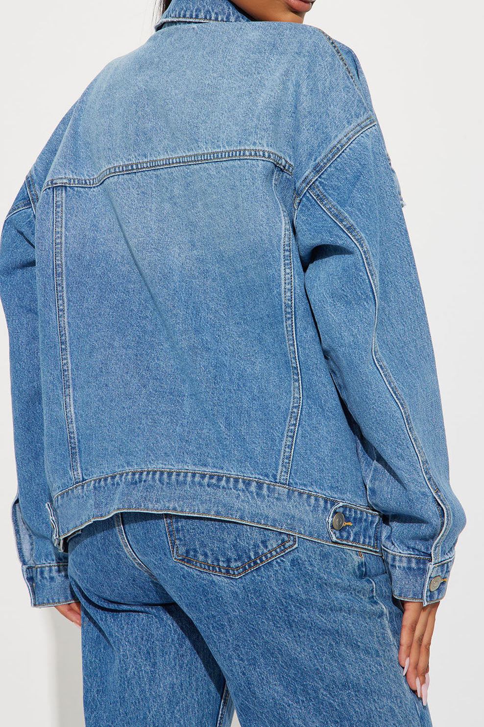 Denim Trucker Jacket Lavish Daily