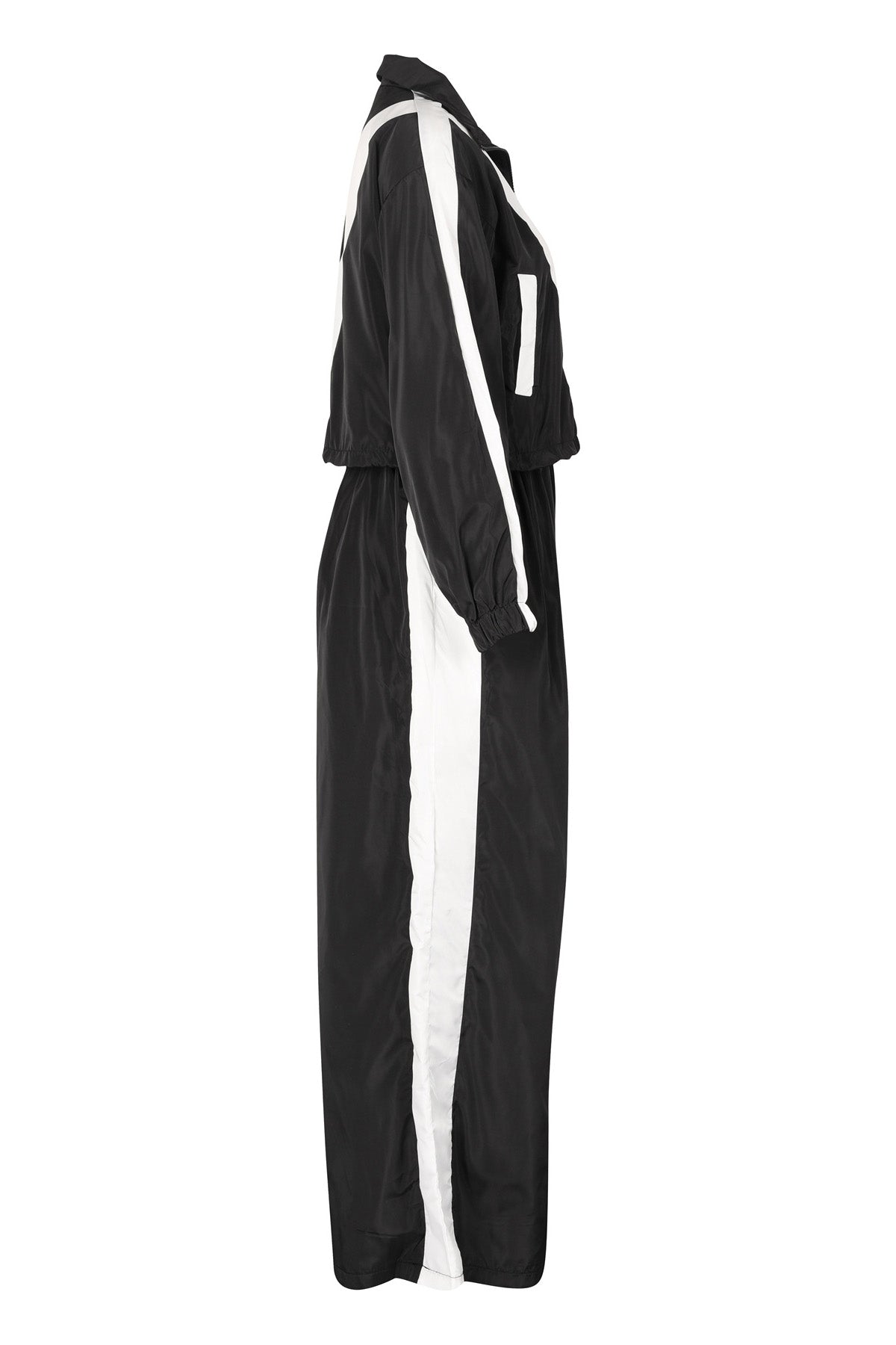 Color-Block Windbreaker & Wide-Leg Set Lavish Daily