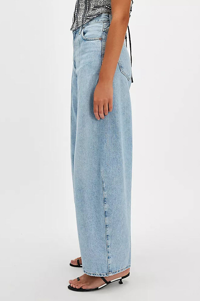 Washed Straight Leg Fashion Street Style Jeans Lavish Daily