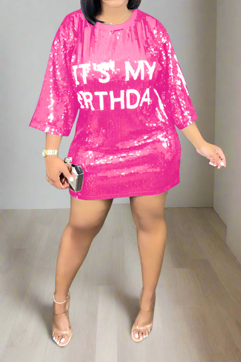 Sparkly Sequin Shirt Dress Lavish Daily