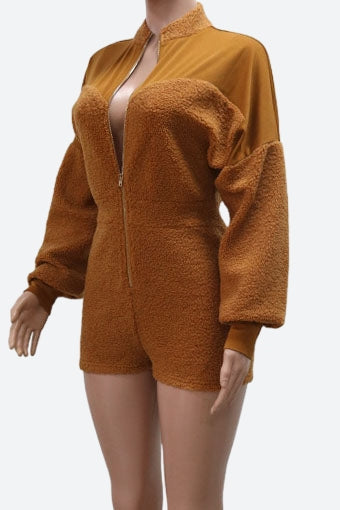 Long Sleeve Romper Lavish Daily