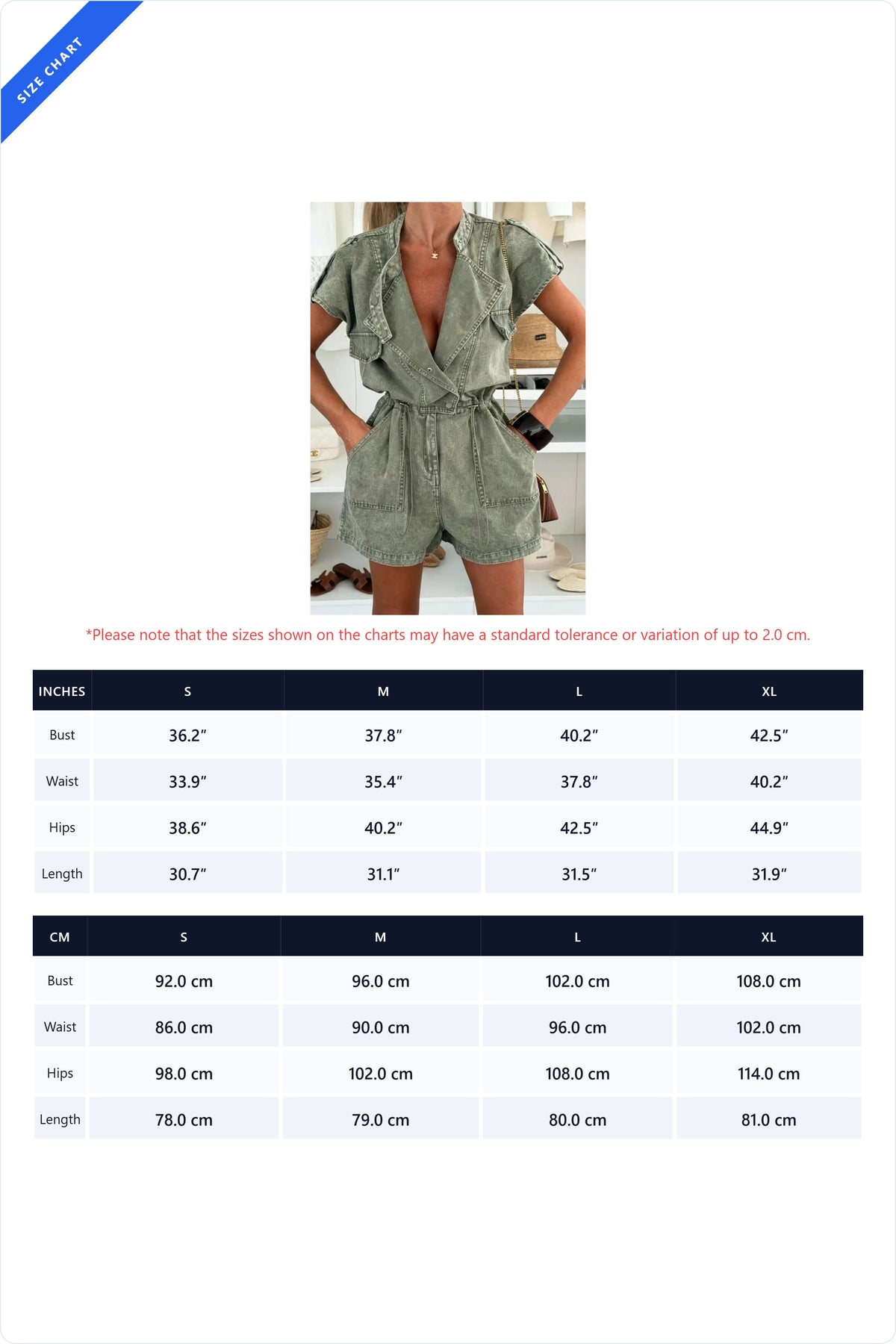 Cap Sleeve Drawstring Denim Utility Romper Lavish Daily