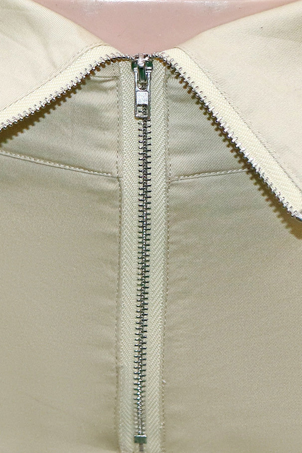 Zip Cargo Flared Pants LavishDaily