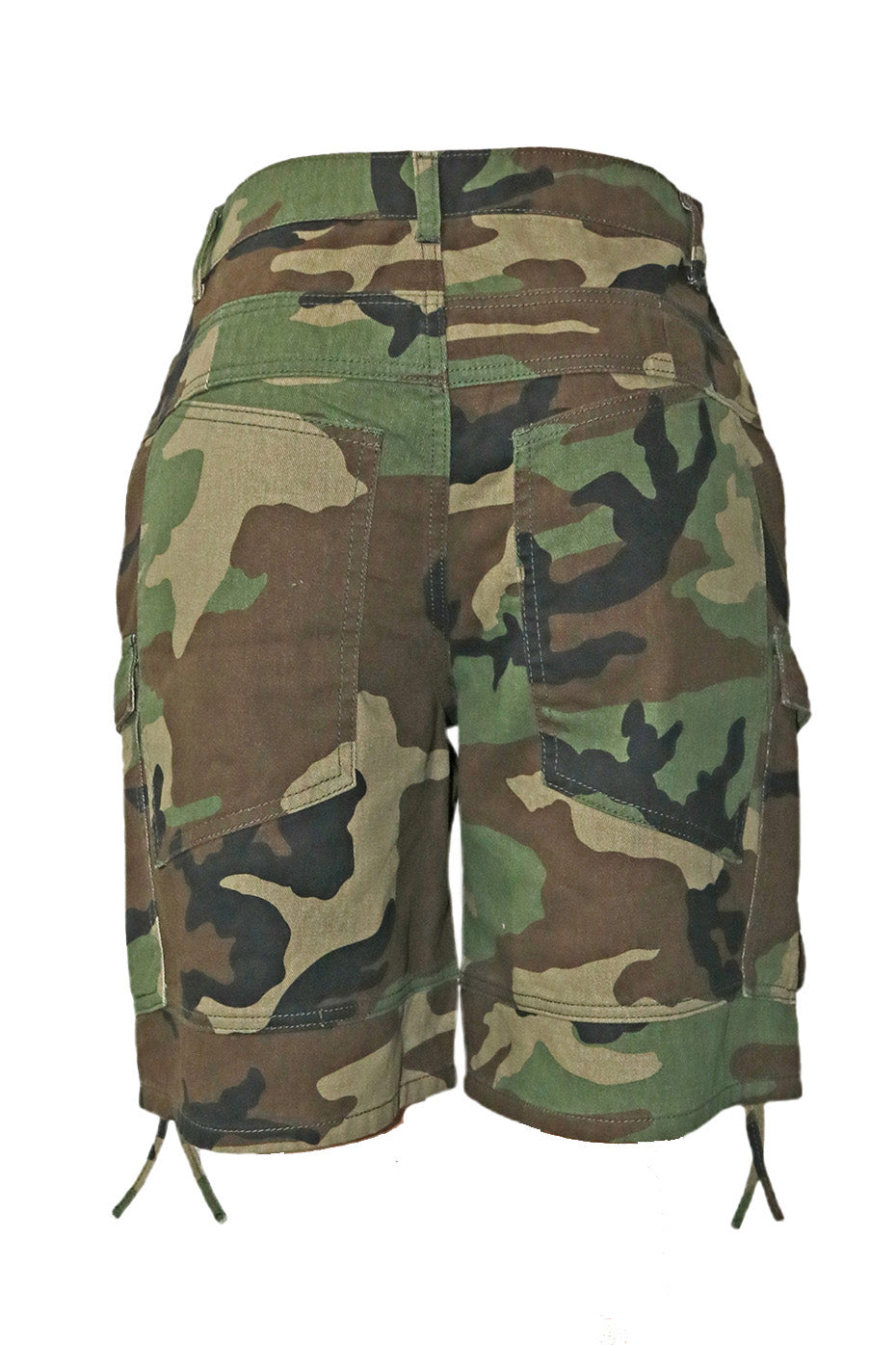 Camo Print Utility Cargo Shorts Lavish Daily