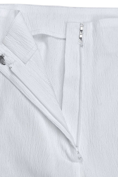 Asymmetrical Button Cami Pant Set Lavish Daily