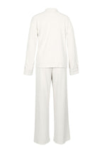 Loose Long Sleeve Top & Straight Pants Set Lavish Daily