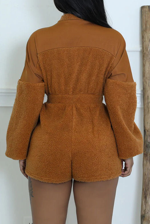 Long Sleeve Romper Lavish Daily