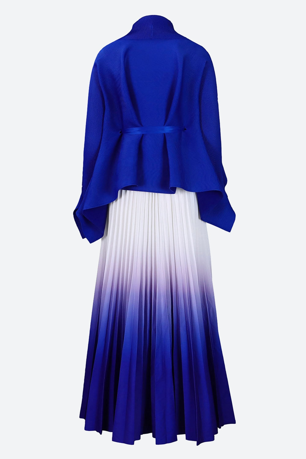 Gradient Batwing Sleeve Top and Skirt Set Lavish Daily