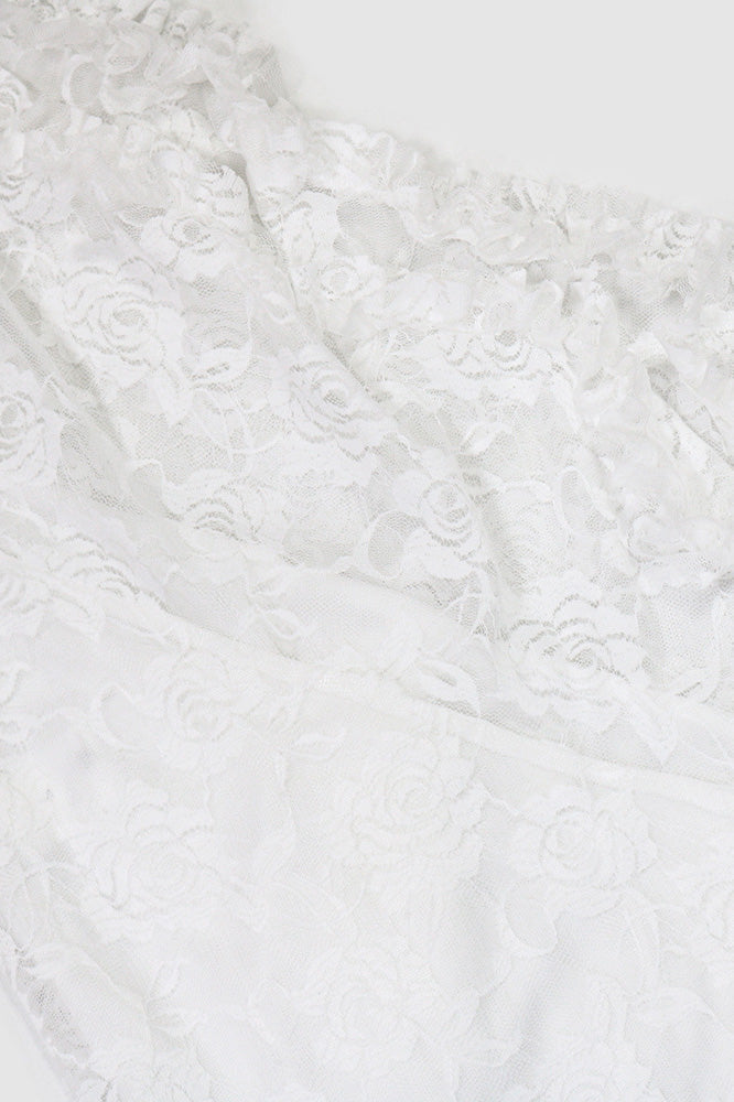 Off Shoulder Lace Dress Lavish Daily