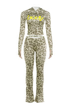 Zip Up Long Sleeve Top and Pants Set LavishDaily