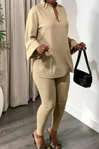 Loose Fit Tops and Legging Jogger Pants Suit Lavish Daily