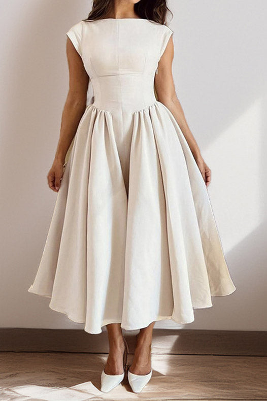 Elegant Sleeveless Backless Slim Fit Dress Lavish Daily