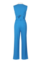 Patchwork Button Tie Back Top And Trousers Set Lavish Daily