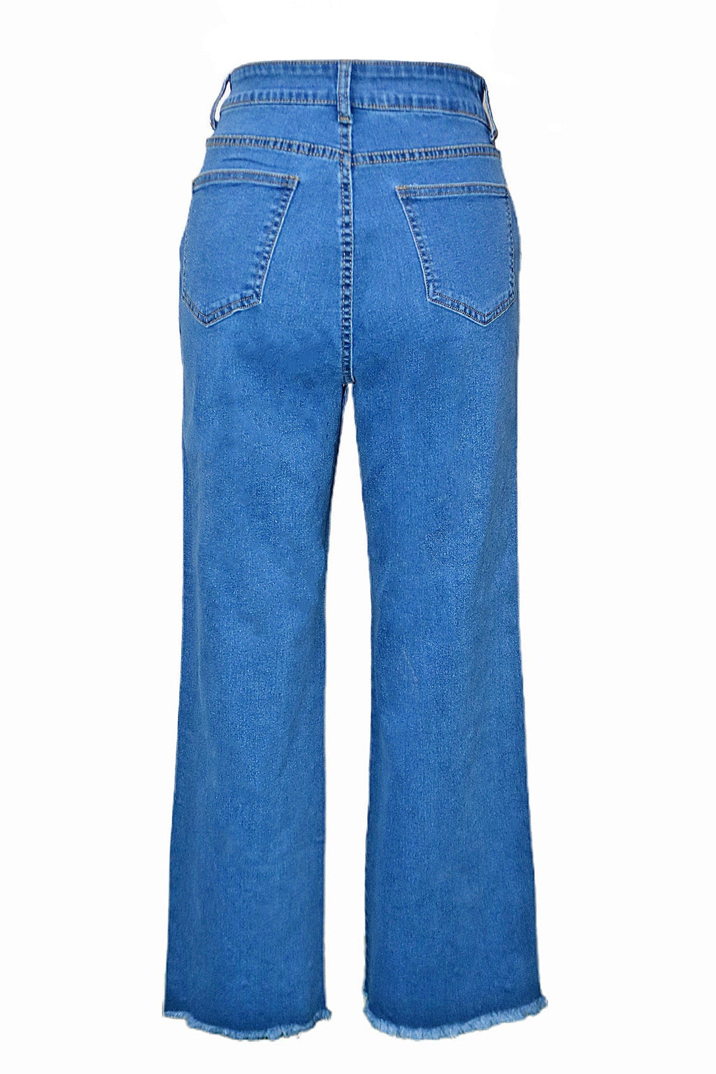Blue Rhinestones Jeans Lavish Daily